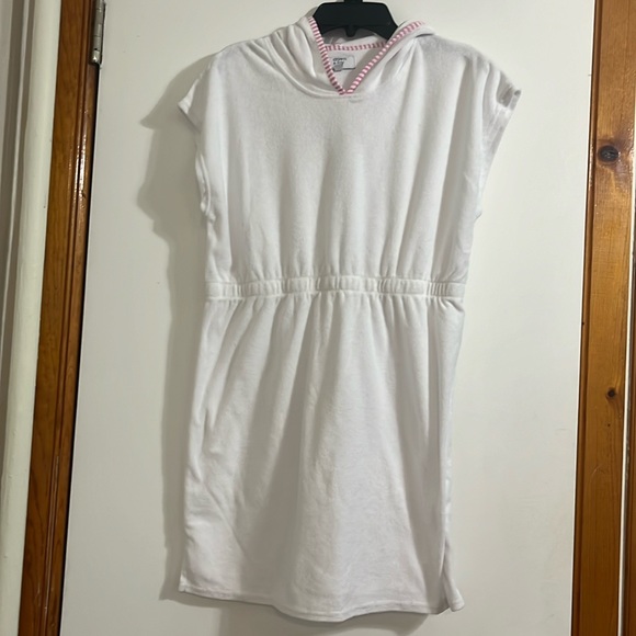 Crown & Ivy Girls swim coverup Size 16 color White - Picture 1 of 5